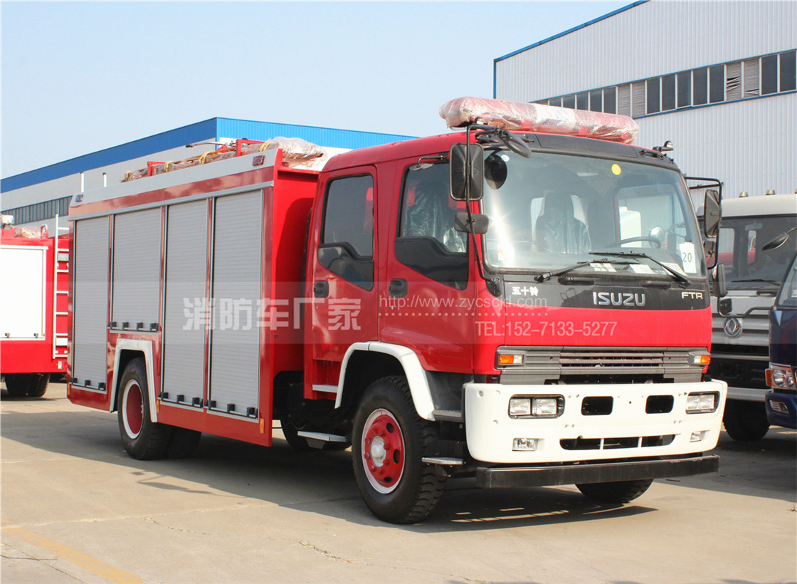 【五十鈴】FTR 6噸水罐消防車