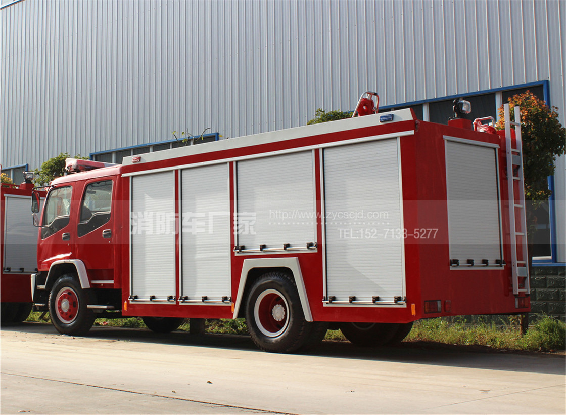 【五十鈴】FTR 6噸水罐消防車