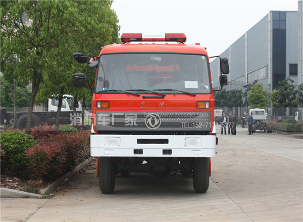 6噸東風153四驅森林水罐消防車